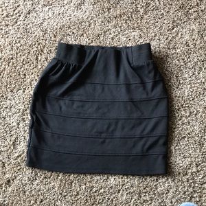Black skirt